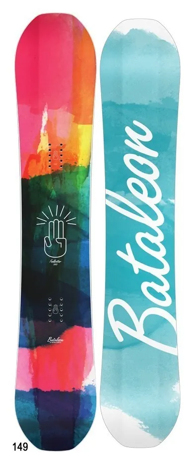 Сноуборд Bataleon FEELBETTER 149 Blue/multicolor/white (10.17.FEEL) O (149 см blue, multicolor, white)