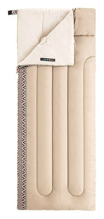 Спальный мешок Naturehike L150 NH20MSD05 правый, (13°C) бежевый