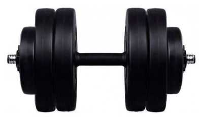 Гантель композитна RN-Sport 23 кг - 1 шт. Скакалка в подарунок