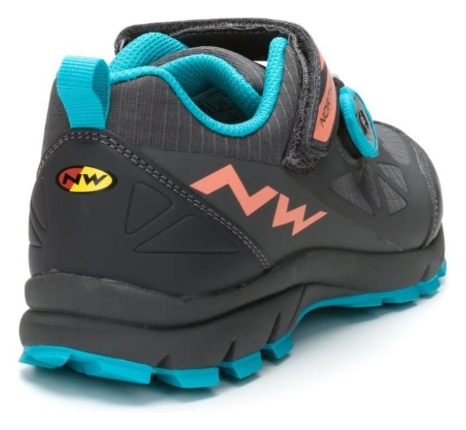 Туфли велосипедные Northwave CORSAIR WOMAN 37 (6.5US) Anthra/blue/coral (80193046)