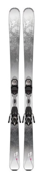 Ліжі гірські комплект K2 LUVIT 76+ERP 10 TL COMPACT 149см Grey/black/white (10A0403.122.1+10A1009.122.1), укр