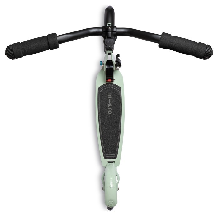 Самокат MICRO серии "Speed Deluxe" - ЦВЕТ ЗЕЛЕНОЙ ГЛИНЫ (сложный, до 100 kg, двухколесный)