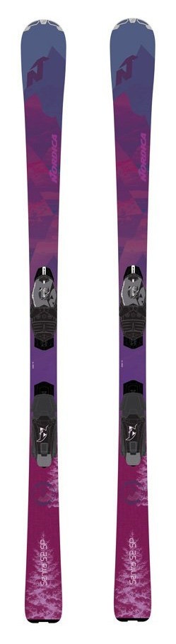 Лижі гірські (комплект) Nordica SENTRA S2 SP W+N ADV EVO 144см Purple/black (0A9416+0C4040Q2), укр, укр