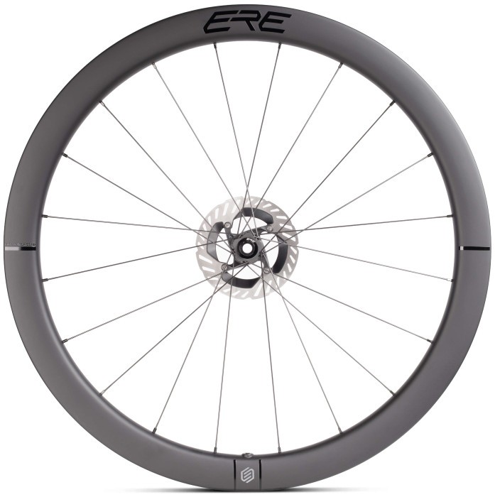 Колесо пров. + задн. 28" ERE EXPLORATOR CCR45 CARBON, Road, 100x12/142x12, CL, XDR, tubeless, чорний сатин