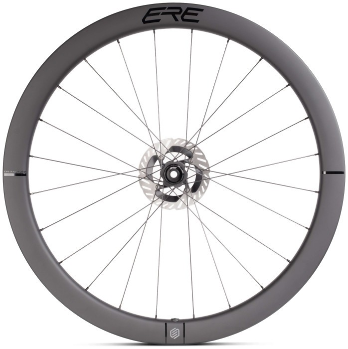 Колесо пров. + задн. 28" ERE EXPLORATOR CCR45 CARBON, Road, 100x12/142x12, CL, XDR, tubeless, чорний сатин