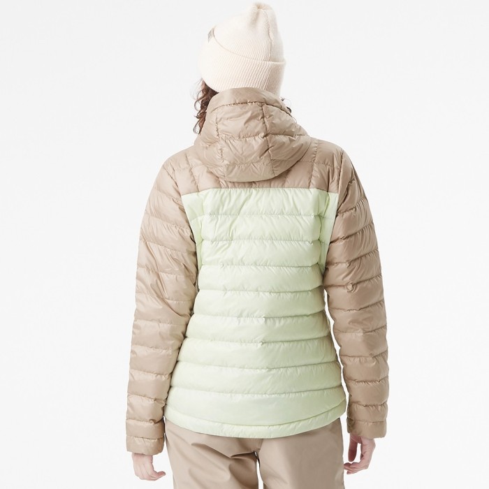 Picture Organic куртка пуховая Mid Puff Down W 2025 lime cream-roebuck S
