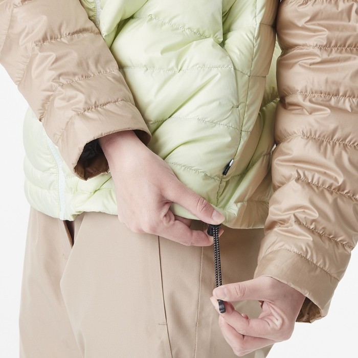 Picture Organic куртка пуховая Mid Puff Down W 2025 lime cream-roebuck S