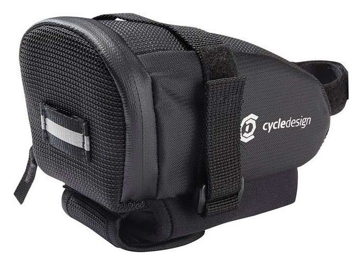 Сумка підсідельна Cycledesign STRAP 1.3 L Black (BG0062), укр, укр
