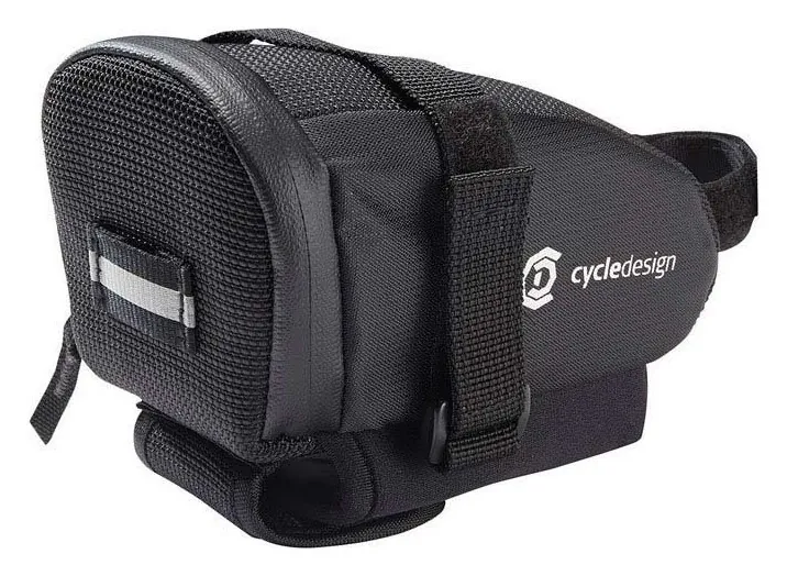 Сумка підсідельна Cycledesign STRAP 1.3 L Black (BG0062) (1.3 L Синій)