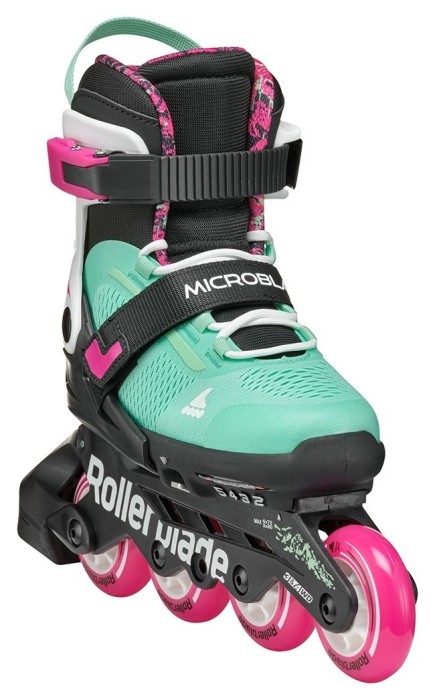 Ролики Rollerblade Microblade XT black-sea green