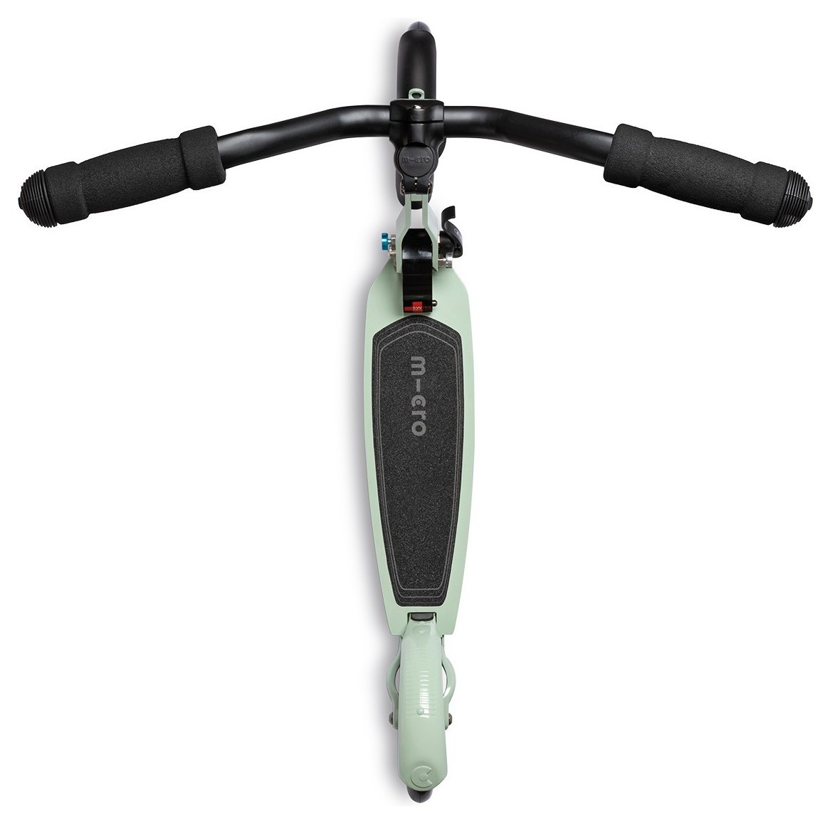 Самокат MICRO серії "Speed Deluxe" - КОЛІР ЗЕЛЕНОЇ ГЛИНИ (складаний, до 100 kg, двоколісний), укр, укр