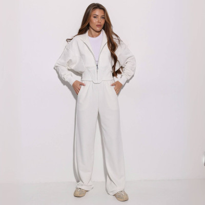 Женский демисезонный костюм Slavni молочный, Костюм Slavni Jolly женский молочный