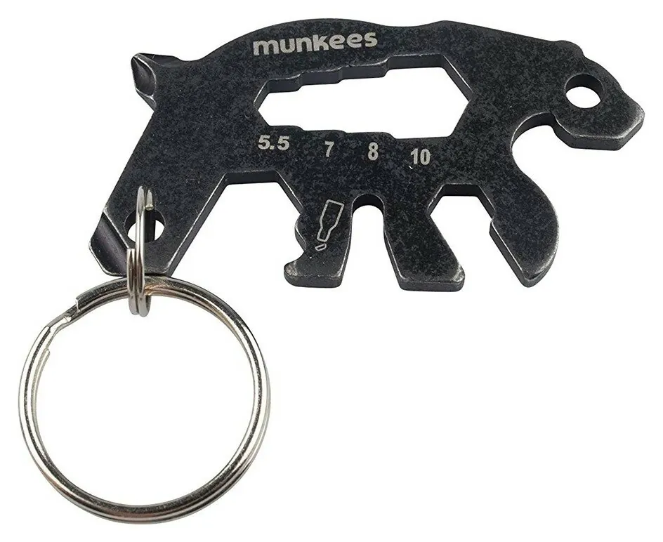 Munkees 2536 брелок-мультінструмент Tool Bear black (2536-BK)