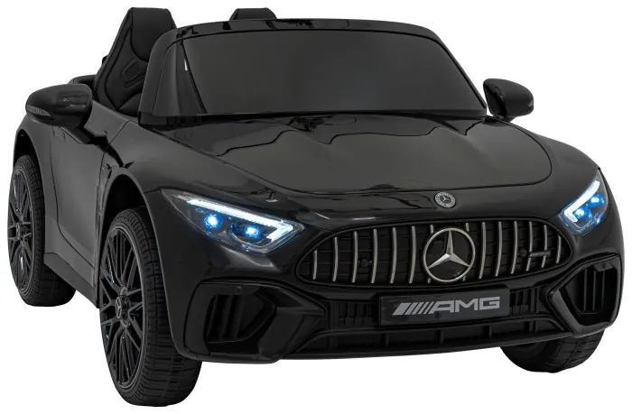 Дитяча акумуляторна машинка Mercedes Benz AMG SL63 Чорна