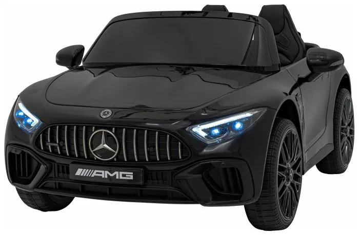 Дитяча акумуляторна машинка Mercedes Benz AMG SL63 Чорна
