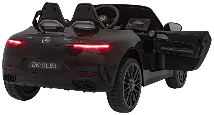 Дитяча акумуляторна машинка Mercedes Benz AMG SL63 Чорна