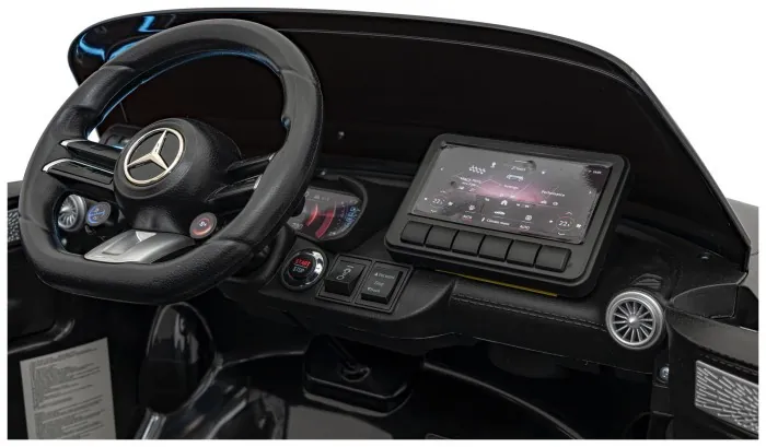 Дитяча акумуляторна машинка Mercedes Benz AMG SL63 Чорна