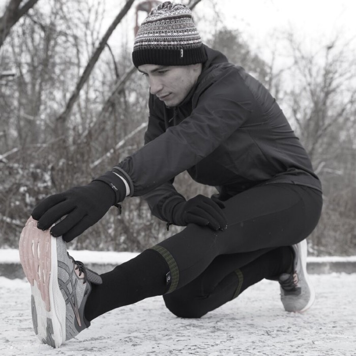 Носки водонепроницаемые Dexshell Thermlite, p-p L, с зеленой полоской