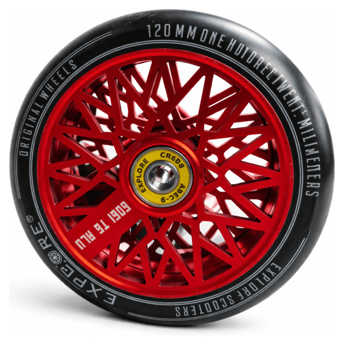 Колесо Explore Acro Red/Black 120мм