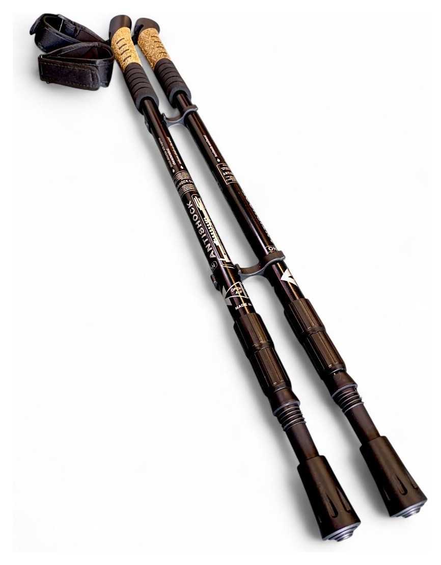 Палки для скандинавской ходьбы 553 Bavar Sport (черный)