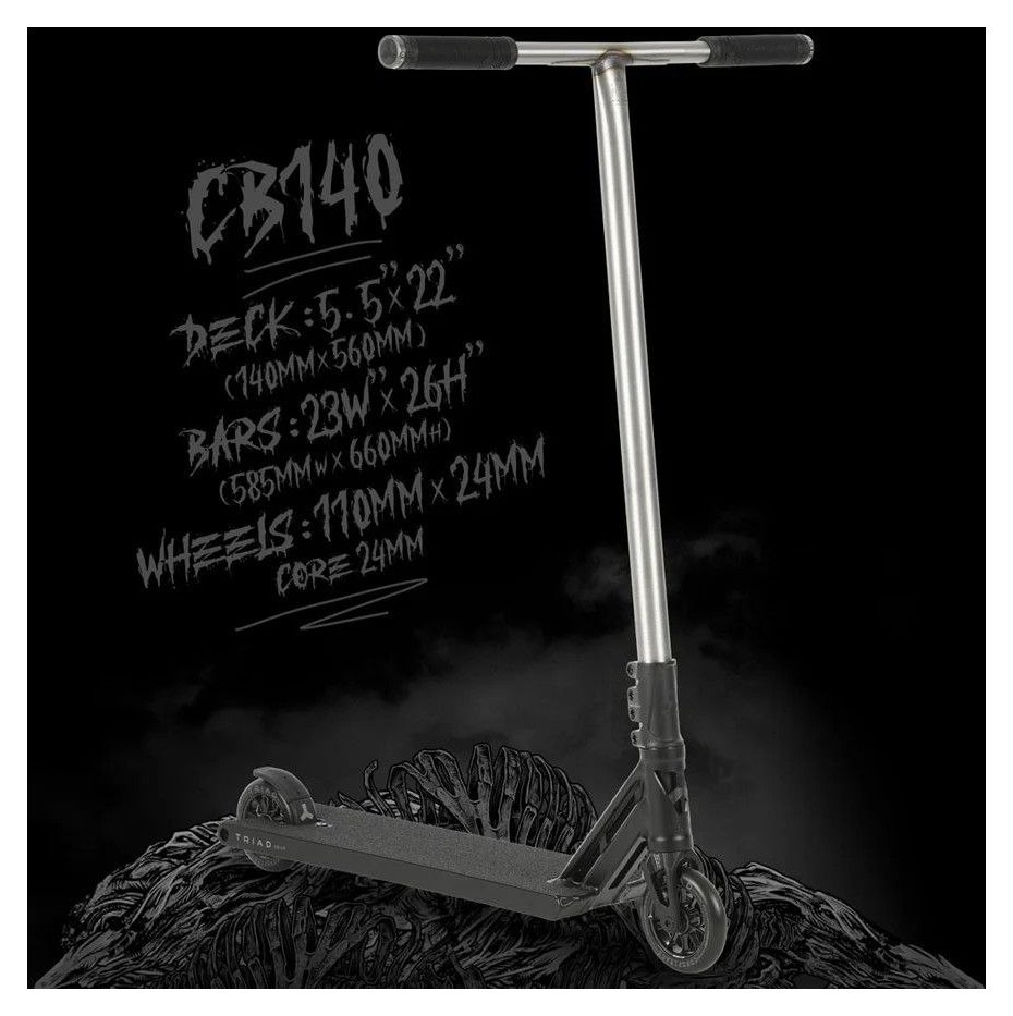 Трюковый самокат Triad Cursed 5.5" x 22"