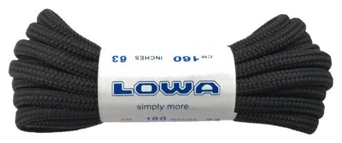 Шнурки LOWA ATC Mid 160 cm black-black, укр, укр