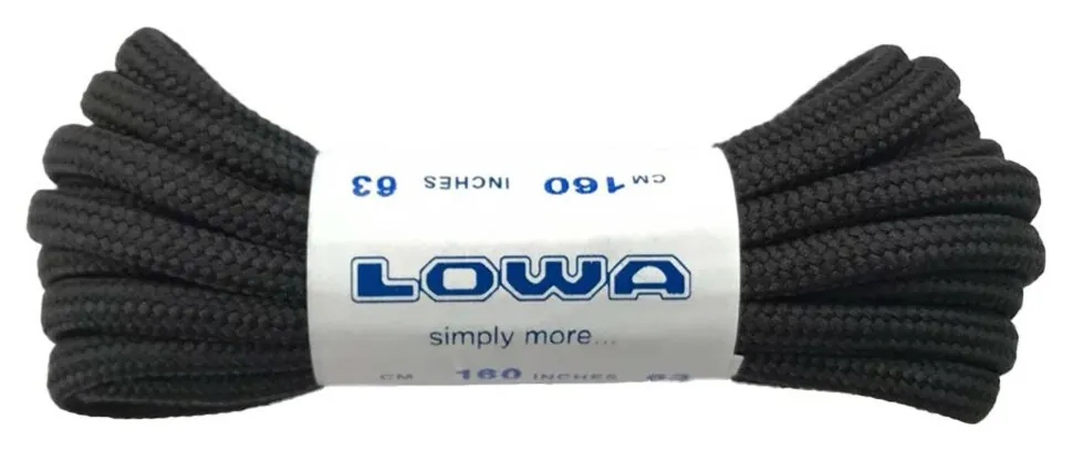 Шнурки LOWA ATC Mid 160 cm black-black (830583-9999)