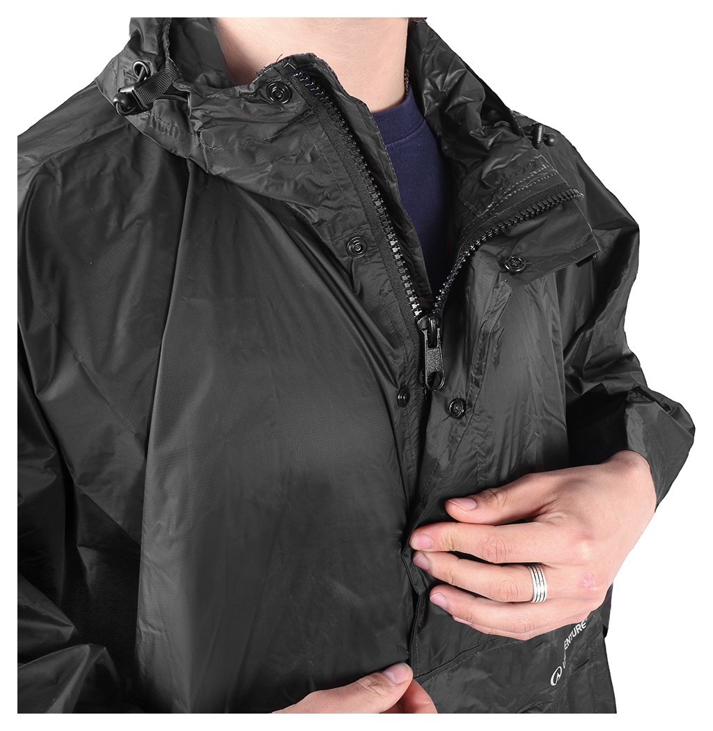 Lifeventure пончо Poncho black
