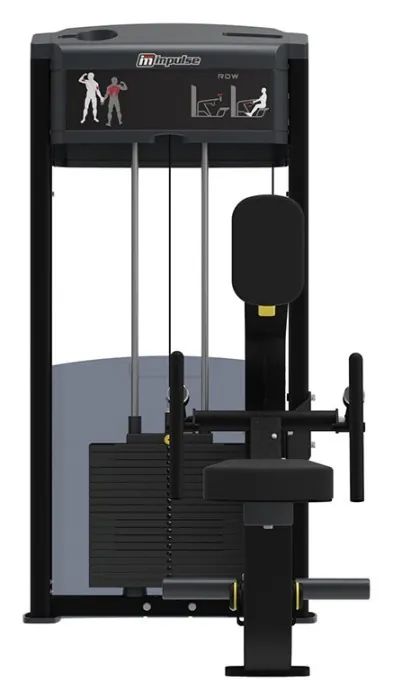 Рычажная тяга с упором в грудь IMPULSE Classic Vertical Row