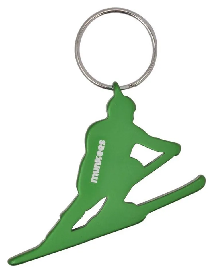 Munkees 3496 брелок-відкривачка Skier green (3496-GR)