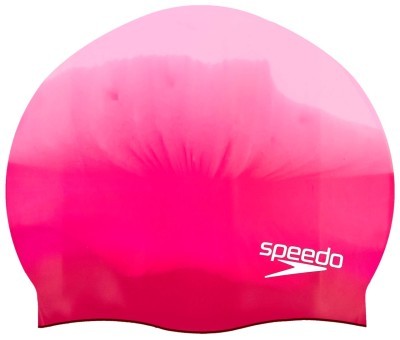 Шапочка для плавания SPEEDO MULTI COLOUR 806169B947, малиновая