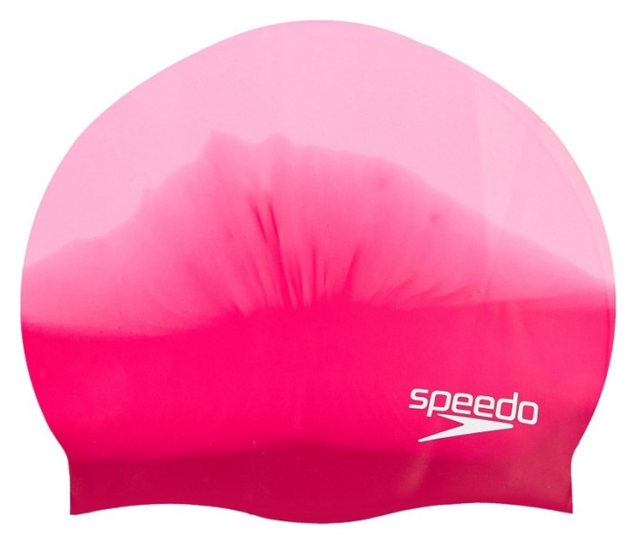 Шапочка для плавания SPEEDO MULTI COLOUR 806169B947, малиновая