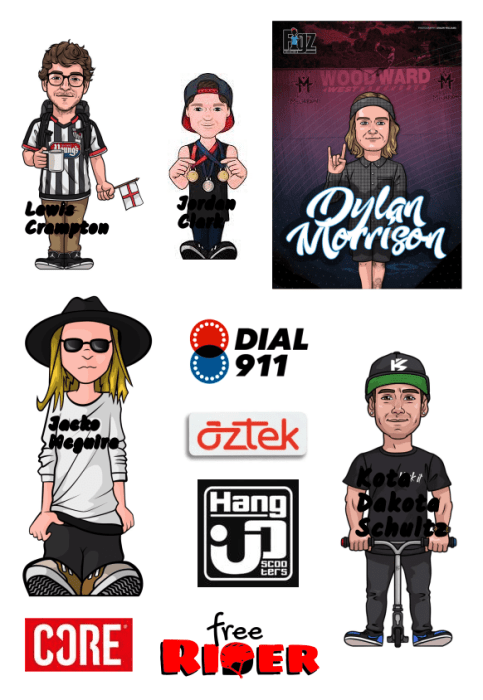 Наклейка (стікер) колаборація 046915, укр, укр