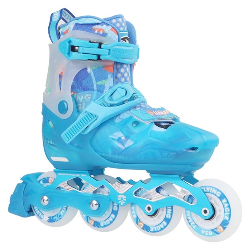 Дитячі розсувні ролики Flying Eagle L8 сині
