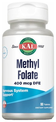 Methyl Folate 400mcg - 90 tabs