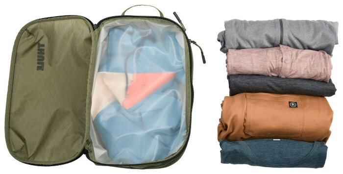Организатор одежды Thule Clean/Dirty Packing Cub (Soft Green) 3205119 (TH 3205119)