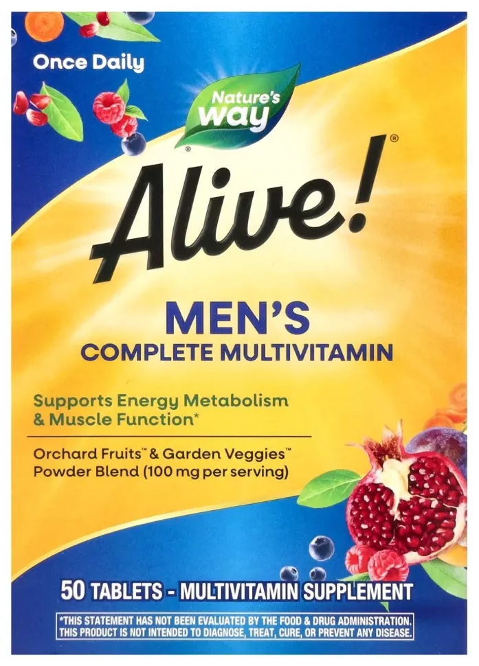 Men's 50+ Complete Multivitamin - 50 tabs
