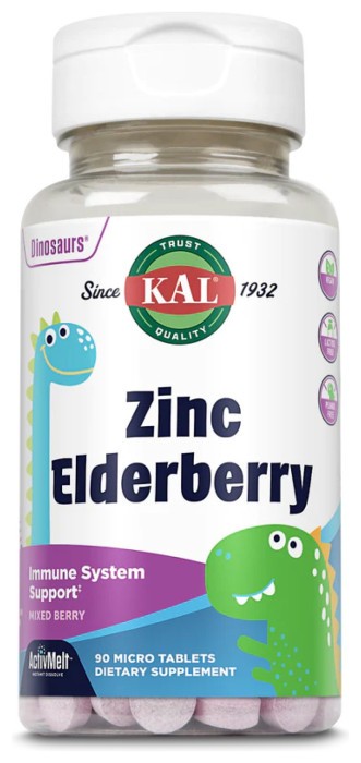 Zinc Elderberry 5mg - 90 tabs Berry