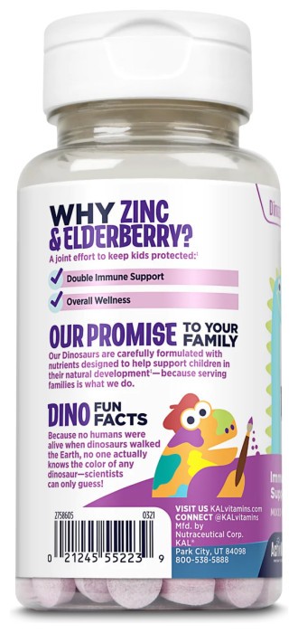 Zinc Elderberry 5mg - 90 tabs Berry