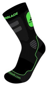 Носки для роликов мужские Rollerblade HIGH PERFORMANCE SOCKS XL Nero/verde (06A56000 T83)