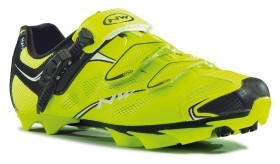 Туфли велосипедные Northwave SCORPIUS SRS M 41 (8.5US) Yellow fluo/black (80142006 41)
