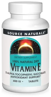 Vitamin E 400 IU D-Alpha Tocopherol - 100 tabs