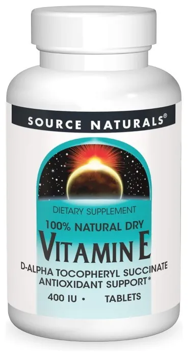Vitamin E 400 IU D-Alpha Tocopherol - 100 tabs
