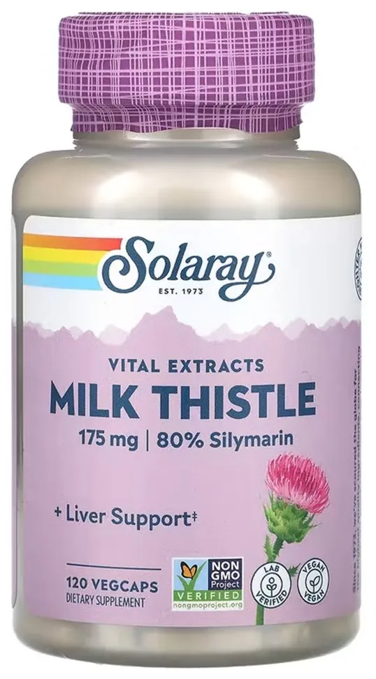 Milk Thistle Seed Extract 175mg - 120 vcaps (DSN_2023-10-6958)