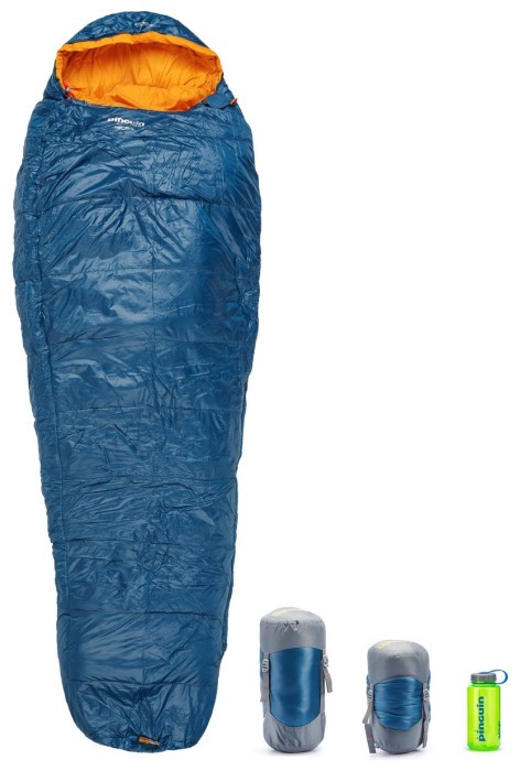 Спальный мешок Pinguin Micra (6/1°C), 195 см - Left Zip, Blue (PNG 230352) 2020