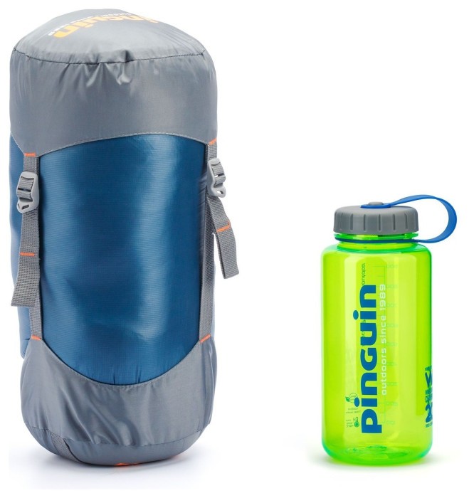 Спальный мешок Pinguin Micra (6/1°C), 195 см - Left Zip, Blue (PNG 230352) 2020