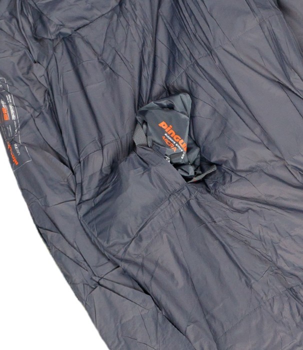 Спальный мешок Pinguin Micra (6/1°C), 195 см - Left Zip, Blue (PNG 230352) 2020