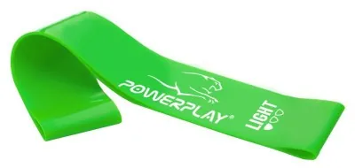 Резинка для фітнесу PowerPlay 4114 Mini Power Band 0.8мм. Light Зелена (5.5 кг)
