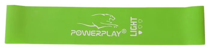 Резинка для фітнесу PowerPlay 4114 Mini Power Band 0.8мм. Light Зелена (5.5 кг)