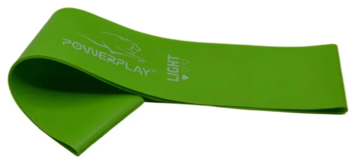 Резинка для фітнесу PowerPlay 4114 Mini Power Band 0.8мм. Light Зелена (5.5 кг)